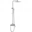 Душевая система Abber Wasserfall AF8616SPL 250 мм, со смесителем, сатин