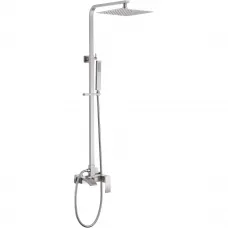Душевая система Abber Wasserfall AF8616SPL 250 мм, со смесителем, сатин