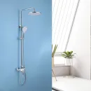 Душевая система 250 мм Abber Weiss Insel AF8020W