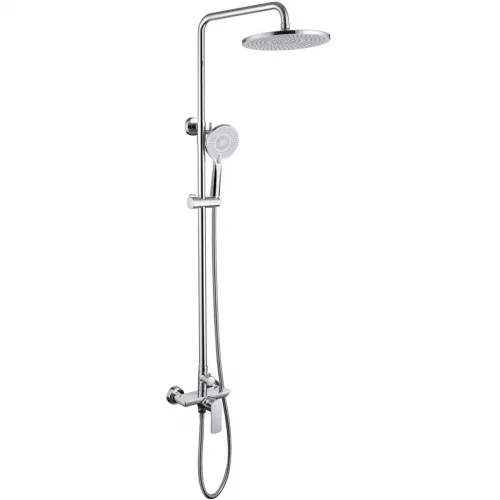 Душевая система Abber Weiss Insel AF8020L 250 мм, со смесителем, хром