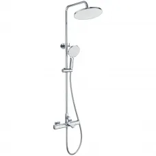 Душевая система Wonzon & Woghand Solid WW-C3011-A-CR 255 мм, с термостатом, хром