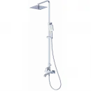 Душевая система Wonzon & Woghand Flex WW-88047072-CR 250 мм, со смесителем, хром