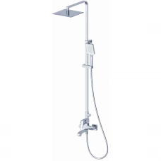 Душевая система Wonzon & Woghand Flex WW-88047072-CR 250 мм, со смесителем, хром