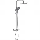 Душевая система Abber Thermostat AF8516L 220 мм, с термостатом, хром
