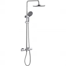 Душевая система Abber Thermostat AF8516L 220 мм, с термостатом, хром