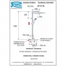 Душевая система 350 мм Remer Qubika QT37XL