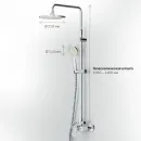Душевая система 220 мм AM.PM Sunny F0785C800