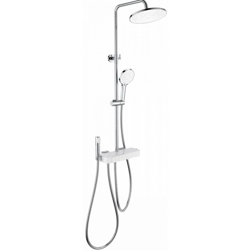 Душевая система Wonzon & Woghand Muse Forte WW-B3580-CR 255 мм, с термостатом, хром