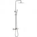 Душевая система Abber Thermostat AF8516SPL 220 мм, с термостатом, сатин
