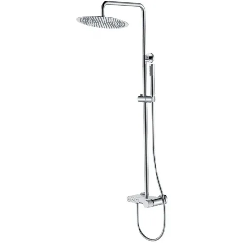 Душевая система Boheme Stick Linea 128-CRCR.3 300 мм, со смесителем, хром