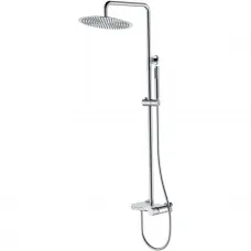 Душевая система Boheme Stick Spirale 128-CRCR.4 300 мм, со смесителем, хром