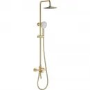 Душевая система Wonzon & Woghand Click WW-N3S962-BG 224 мм, со смесителем, золотой матовый