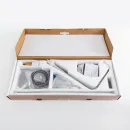 Душевая система Cezares Liner LINER-CVD-GM 328x230 мм, со смесителем, оружейная сталь