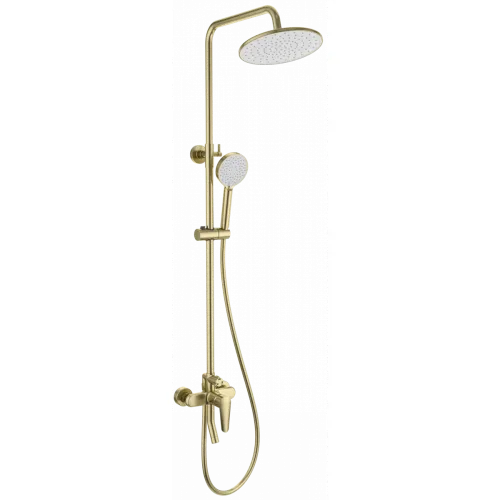 Душевая система Wonzon & Woghand WW-B2168-A-BG 230 мм, со смесителем, золотой матовый