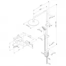 Душевая стойка 220 мм AM.PM X-Joy F42885A14
