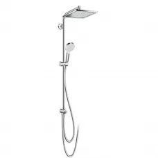 Душевая стойка Crometta E 240 1jet Showerpipe Reno EcoSmart 9 л/мин 27289000