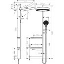 Душевая стойка Hansgrohe Rainfinity Showerpipe 360 26842000