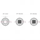 Душевой трап 94x94/50 мм золотой/белый глянец Pestan Confluo Standard Dry White Glass Gold 1 13000175