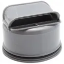 Душевой трап 94x94/50 мм золотой/черный глянец Pestan Confluo Standard Dry Black Glass Gold 1 13000172