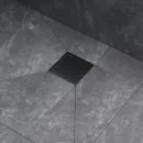 Душевой трап Am.Pm PrimeFlow W02BD-P11-010-01BM 100x100/50 мм, с решеткой, перфорированный, черный матовый