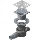 Душевой трап Pestan Confluo Standard Square 2 13000006 144x144/50 мм, с решеткой, перфорированный, хром