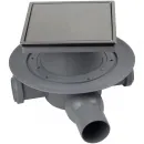Душевой трап Pestan Confluo Standard Plate 3 13702564 94x94/50 мм, с решеткой, 2 в 1 под плитку, хром