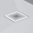 Душевой трап Am.Pm PrimeFlow W02BD-P11-010-01SB 100x100/50 мм, с решеткой, перфорированный, матовый хром