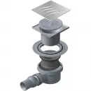 Душевой трап Pestan Confluo Standard Tide 1 13000001 144x144/50 мм, с решеткой, перфорированный, хром