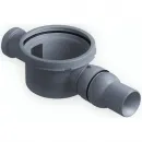 Душевой трап 144x144/50 мм золотой/черный глянец Pestan Confluo Standard Black Glass Gold 2 13000153