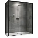 Душевой уголок 140x90 см Abber Komfort AG93140B-S92B прозрачное