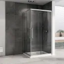 Душевой уголок 120x80 см Abber Schwarzer Diamant AG02128H прозрачное