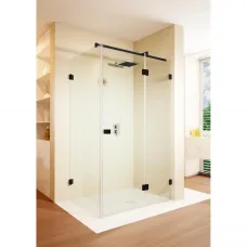 Душевой уголок Riho Scandic NXT X203 G001066121 117,2x87,2 см R, профиль черный матовый, стекло прозрачное