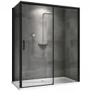Душевой уголок 150x100 см Abber Komfort AG93150B-S102B прозрачное