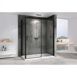 Душевой уголок 150x100 см Abber Komfort AG93150B-S102B прозрачное
