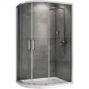 Душевой уголок 120x90 см Abber Schwarzer Diamant AG01129 прозрачное