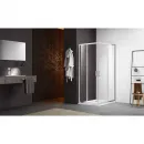 Душевой уголок 100x100 см Aquatek AQ ARI KV 10020CH прозрачное