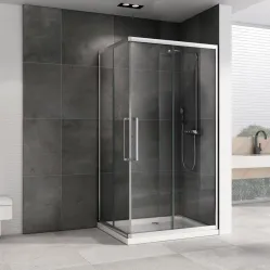 Душевой уголок 120x90 см Abber Schwarzer Diamant AG02129H прозрачное