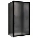 Душевой уголок 100x80 см Abber Schwarzer Diamant AG30100BMH-S80BM матовое