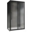 Душевой уголок 100x80 см Abber Schwarzer Diamant AG30100BMH-S80BM-S80BM матовое