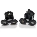 Душевой уголок 120x60 см Abber Schwarzer Diamant AG30120B5-S60B5 прозрачное