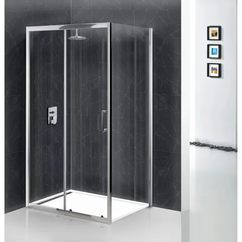 Душевой уголок 120x90 см BelBagno Uno UNO-AH-1-120/90-C-Cr прозрачное