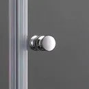 Душевой уголок 100x100 см Cezares ELENA-W-A-1-100-P-Cr-L текстурное стекло