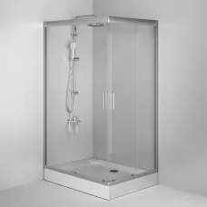 Душевой уголок без поддона 120x80 см Am.Pm Gem W90G-404-120280-MT прозрачное