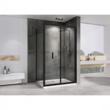 Душевой уголок 100x100 см Abber Sonnenstrand AG07100B-S100B прозрачное