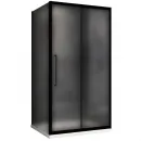 Душевой уголок 120x80 см Abber Schwarzer Diamant AG30120BMH-S80BM матовое