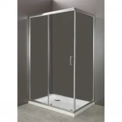 Душевой уголок BelBagno Uno 120x80 см прозрачное стекло UNO-AH-1-120/80-C-Cr