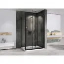 Душевой уголок 100x70 см Abber Sonnenstrand AG07100B-S70B прозрачное