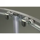 Душевой уголок 100x100 см BelBagno Uno UNO-195-R-2-100-P-Cr текстурное стекло