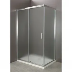 Душевой уголок BelBagno Uno 120x80 см текстурное стекло UNO-AH-1-120/80-P-Cr