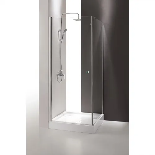 Душевой уголок Cezares Triumph 80x80 см прозрачное стекло TRIUMPH-D-A-1-80-C-Cr-L